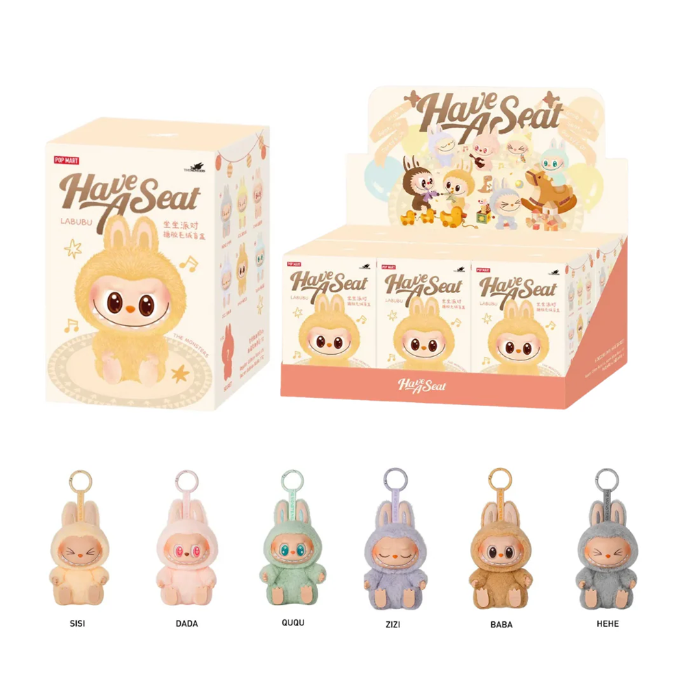 Labubu - The Monsters - Have a Seat- by Pop Mart